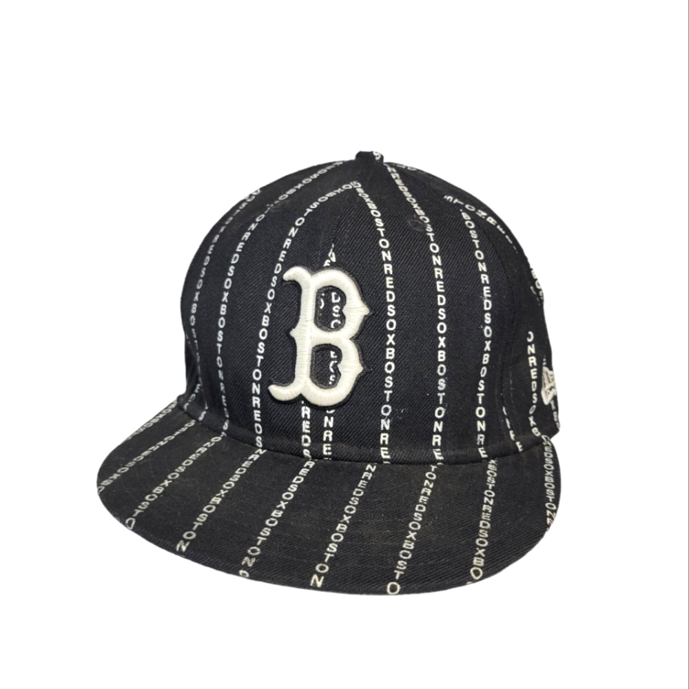 New Era 59FIFTY Boston Redsox flatbill cap spellout